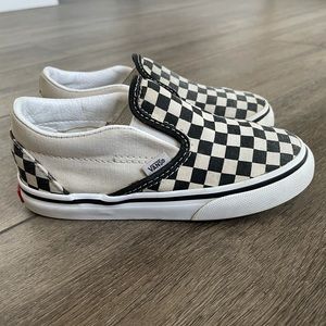 Vans checkerboard slip ons toddler sz 9 🛹